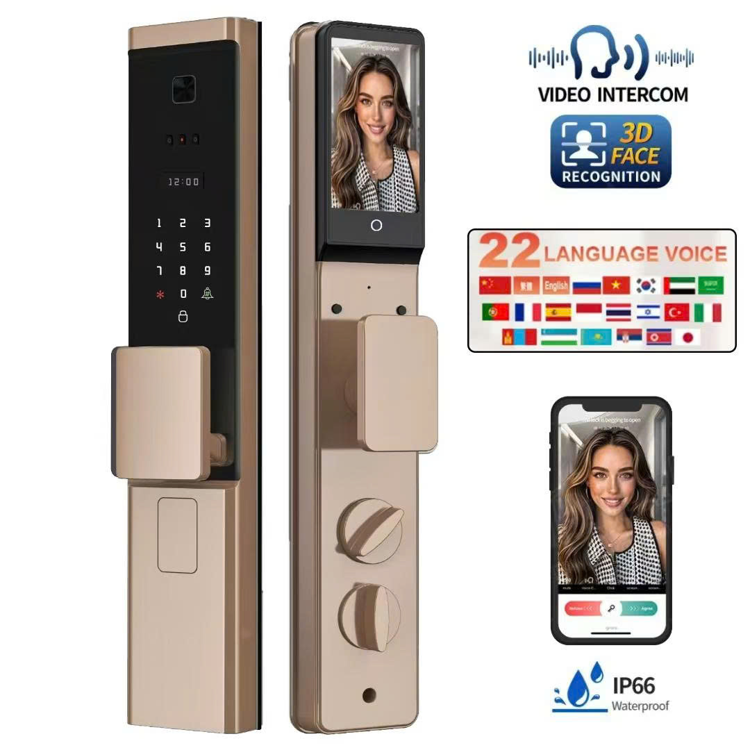 Khoá thông minh face id chống nước cao cấp ST-K6